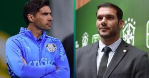 Presidente da CBF rebate críticas de Abel e aponta contradição em reclamações sobre arbitragem